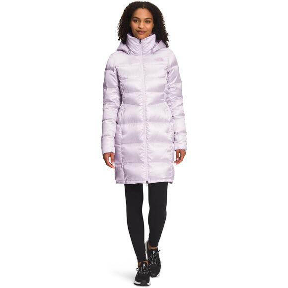 NWT The North Face Womens Metropolis Parka Jacket Lavender Fog/Shine Medium